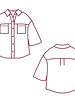 Atelier Jupe Bertie shirt - paper pattern