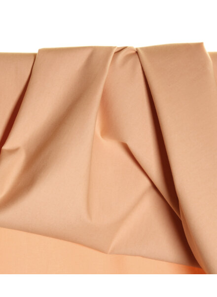 Atelier Jupe Perzikroze bio twill-katoen