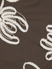 embroidery brown loom and light - cotton