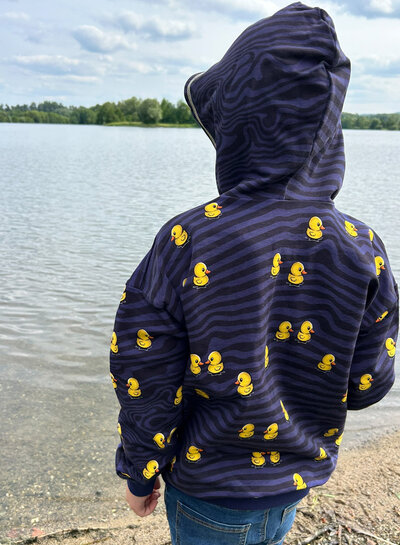 Swafing Ducks All Over - French Terry