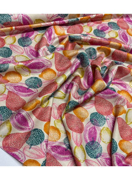 Swafing colorful fruit - viscose
