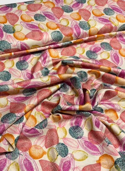 Swafing colorful fruit - viscose