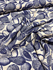Swafing blue fruit - viscose