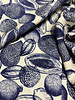 Swafing blue fruit - viscose