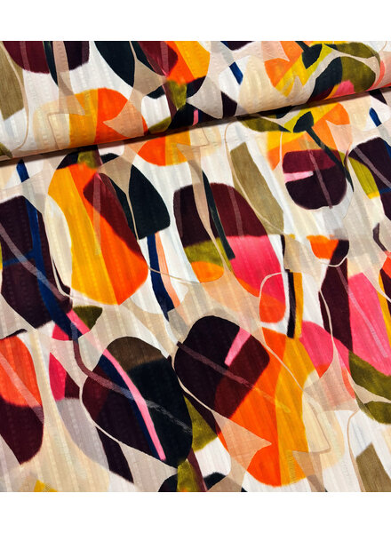 Madeline burgundy stipa zela - viscose