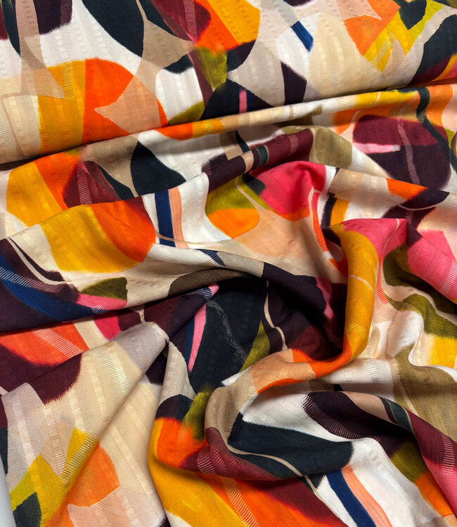 Madeline burgundy stipa zela - viscose