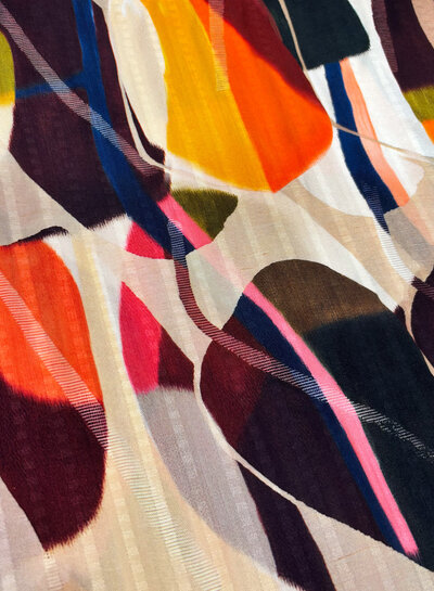 Madeline burgundy stipa zela - viscose