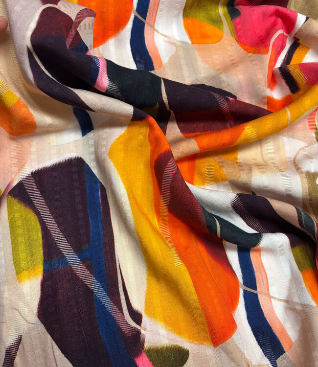Madeline burgundy stipa zela - viscose