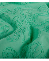 groen - ton sur ton - embroidery katoen