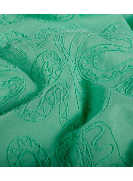 groen - ton sur ton - embroidery katoen