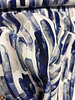 Swafing blauw shiny stripes - viscose