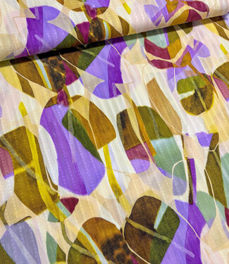 Madeline lilac camel stipa zela - viscose