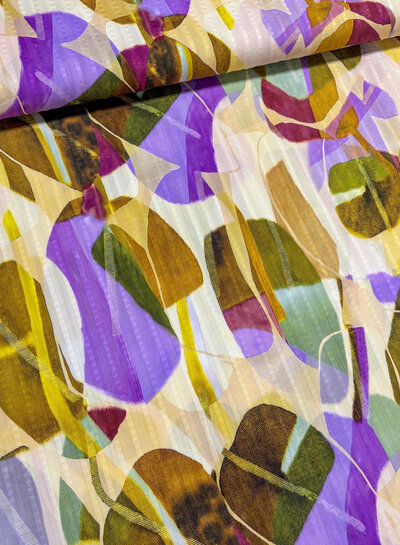 Madeline lila camel stipa zela - viscose