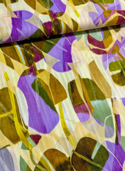 Madeline lila camel stipa zela - viscose