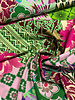 Madeline roze groen patchwork print - viscose met lichte stretch