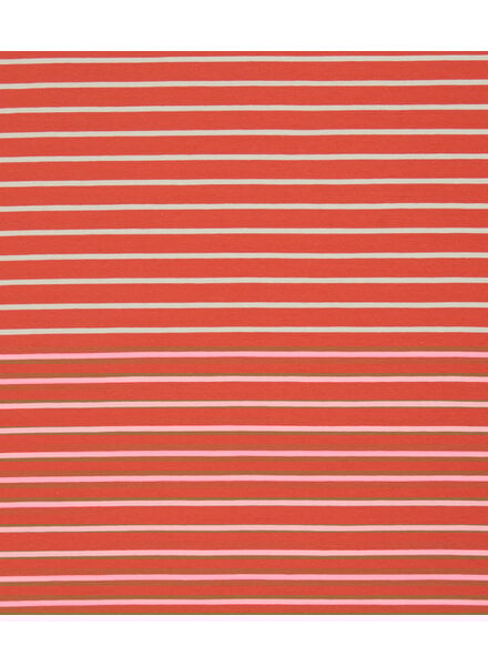 Swafing koraal summer stripe Tee - tricot