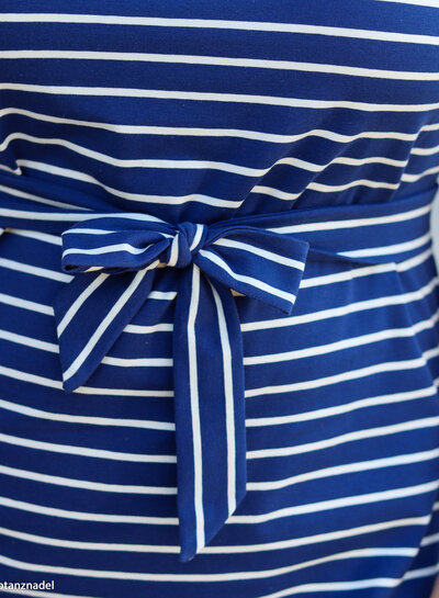 Swafing blue summer stripe T-shirt - jersey