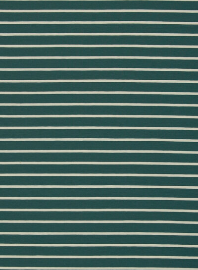 Swafing groen summer stripe Tee - tricot