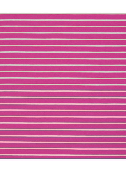 Swafing fuchsia summer stripe Tee - tricot