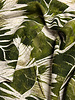 Swafing green shiny leaves - viscose