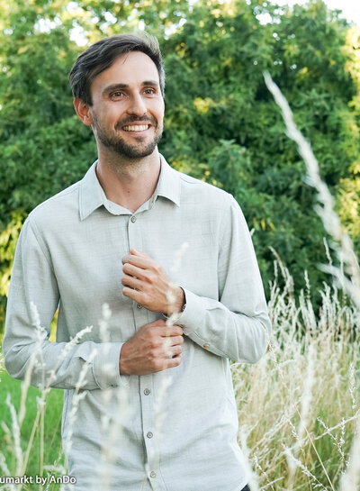 Swafing Massimo mint green - shirt cotton