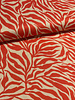 Swafing koraal zebra jungle - viscose