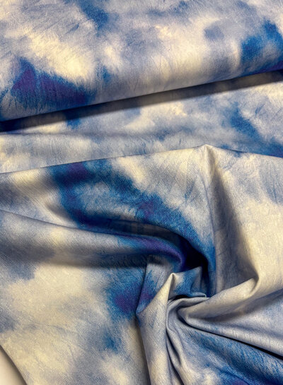 Swafing blue sky - stretchkatoen