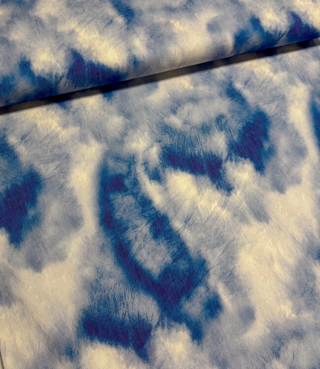 Swafing blue sky - stretchkatoen
