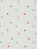 colored hearts - tetra / double gauze