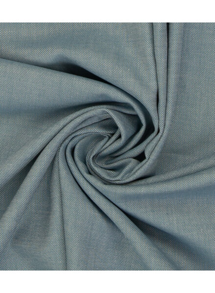 Swafing aqua - pique katoen