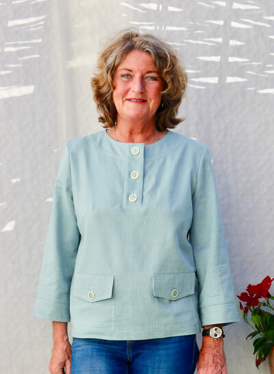 Swafing aqua - pique cotton