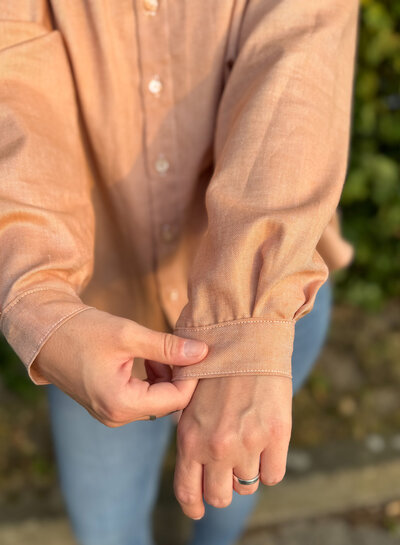 Swafing orange - pique cotton