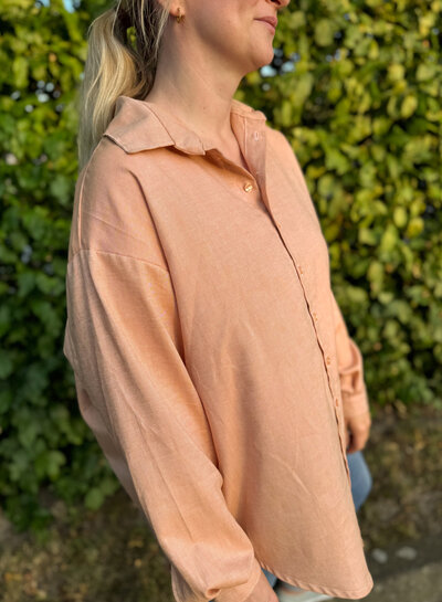 Swafing orange - pique cotton