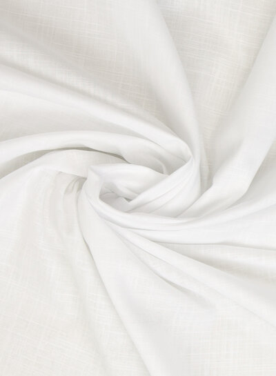 Swafing white, flowing cotton with a linen look