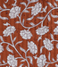ethnic flowers cognac - gewatteerde katoen - double face stepper