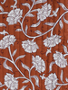 ethnic flowers cognac - quilted cotton - double face stepper