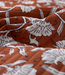 ethnic flowers cognac - gewatteerde katoen - double face stepper