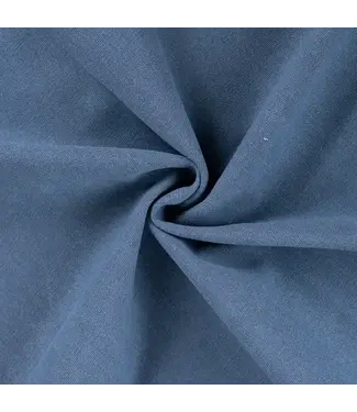 waxed heavy washed canvas - denim blue