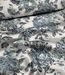 liricio met lurex mint en blauw- geweven jacquard