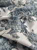 Madeline liricio met lurex mint en blauw- geweven jacquard