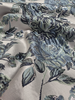 Madeline liricio met lurex mint en blauw- geweven jacquard