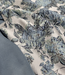 liricio met lurex mint en blauw- geweven jacquard
