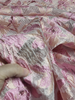 Madeline liricio with lurex pink woven jacquard