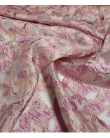 Madeline liricio met lurex roze- geweven jacquard