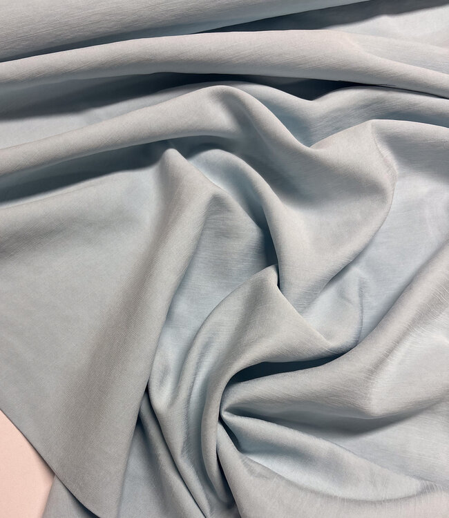 lichtblauw - viscose slub