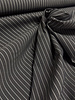 Madeline pine stripe 2 - anthracite with white stripes - shirt cotton