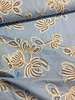embroidery light blue loom and light - cotton
