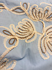 embroidery light blue loom and light - cotton