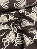 embroidery brown loom and light - cotton