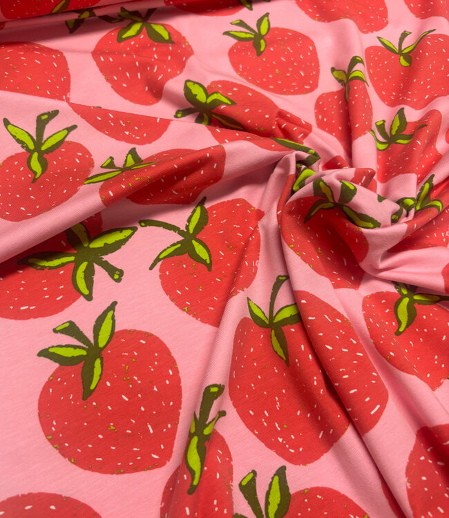 be trendy aardbeien roze - tricot